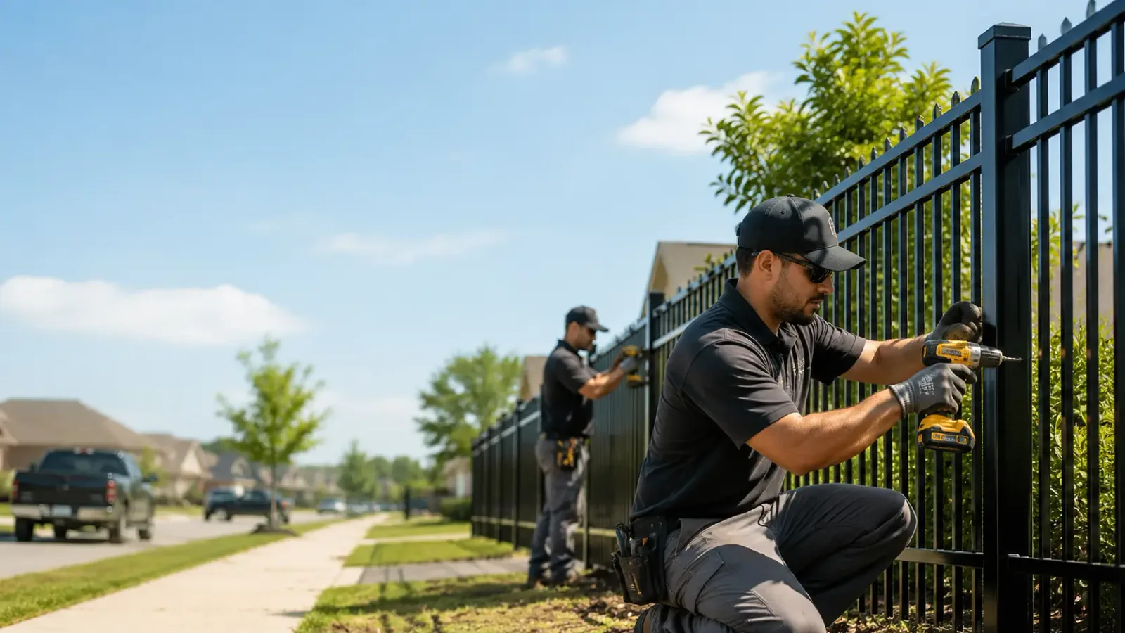 Metal Fence Installation in Greene, IA